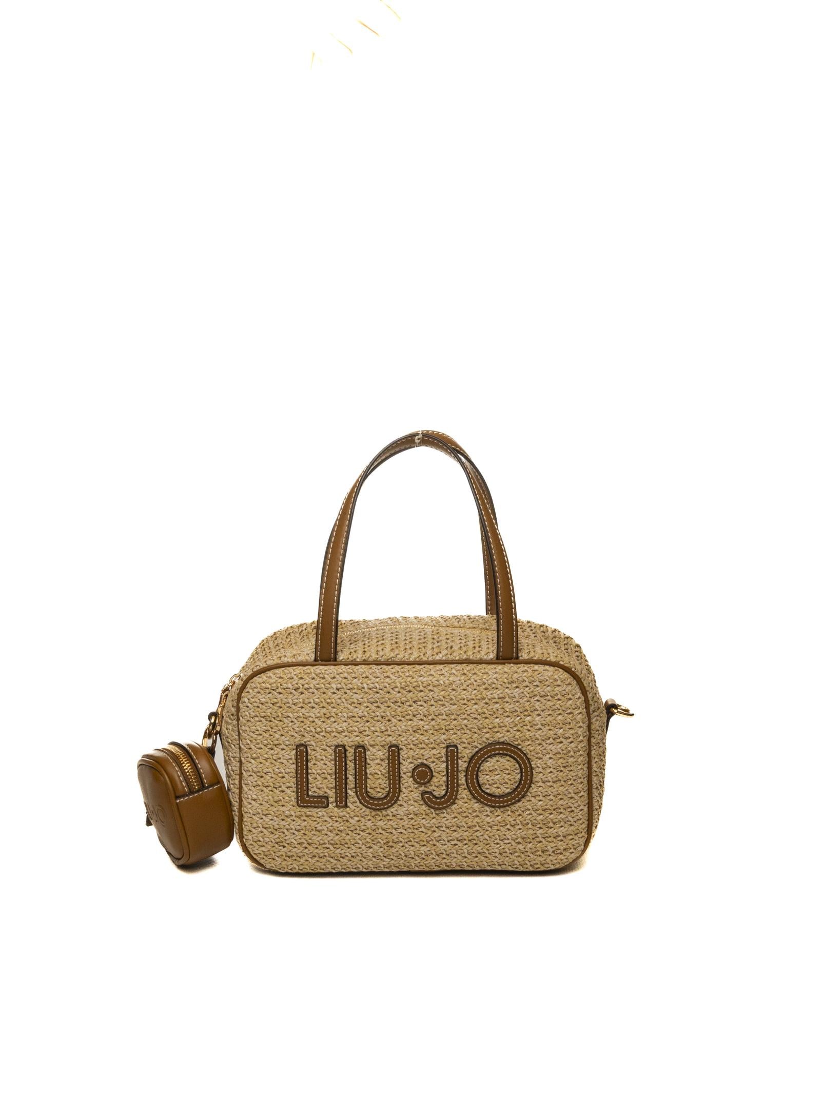 LIU JO borsa a mano aferielle naturale/marrone AA6113T383A FERIELLE-00005 