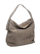 DI LORENZO borsa a spalla gabriella grigia GABRIELLA CAMOSCIO-GRIGIO 