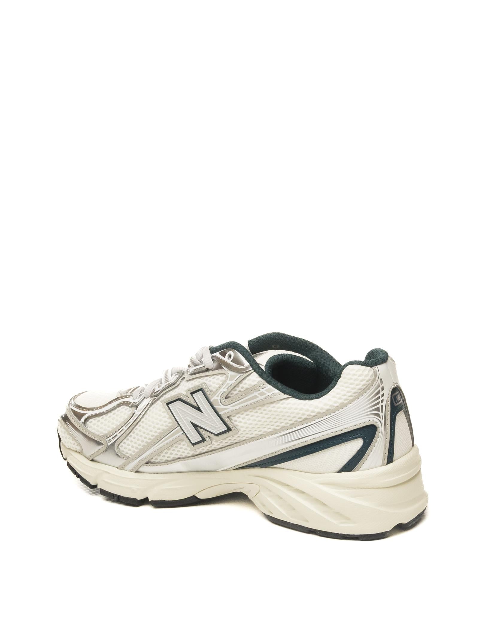 NEW BALANCE sneaker 740 02l bianco/verde 740 2EL-WHT/GREEN 