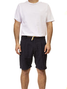 LORD PARTENOPEI bermuda cotone blu BERMAN25 COTONE-BLU 