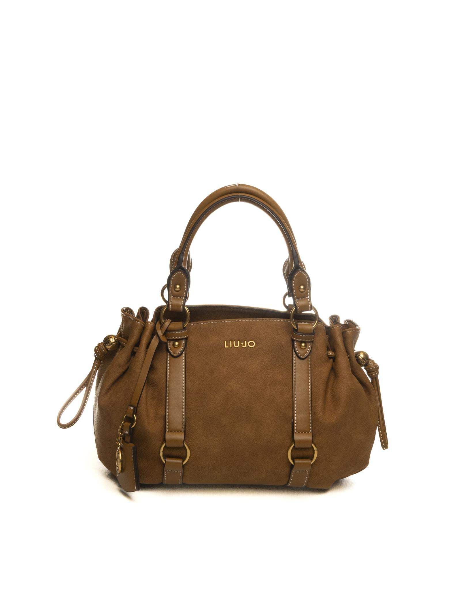 LIU JO borsa a mano ginesa marrone AA6081E1116 GINESA-00070 