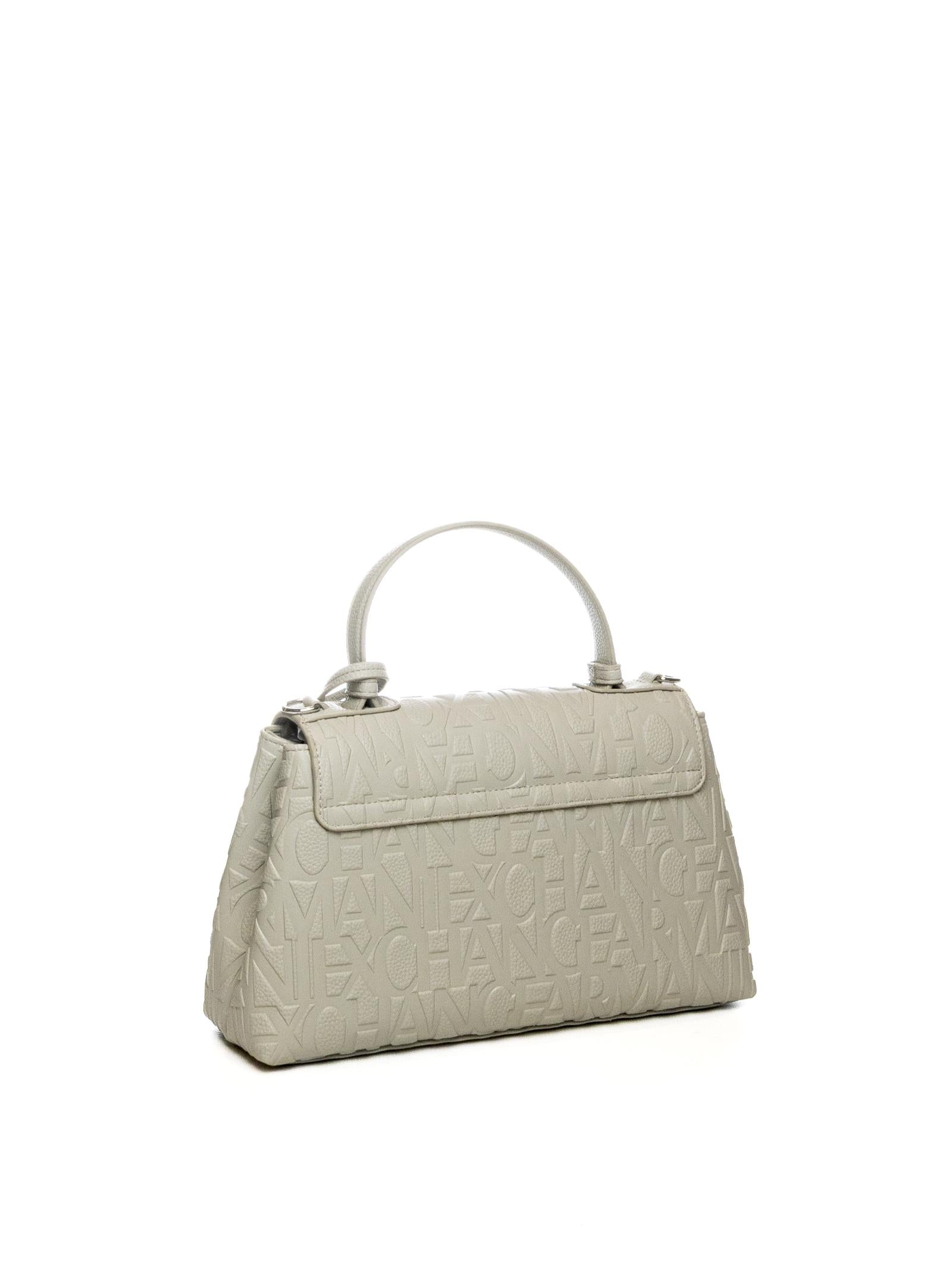 ARMANI EXCHANGE borsa a mano avorio XW001223 AF15774-U6275 