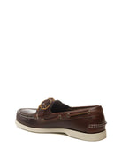 SEBAGO Mocassino barca portland pelle moro PORTLAND WAXED 70000G0-BROWN 900 