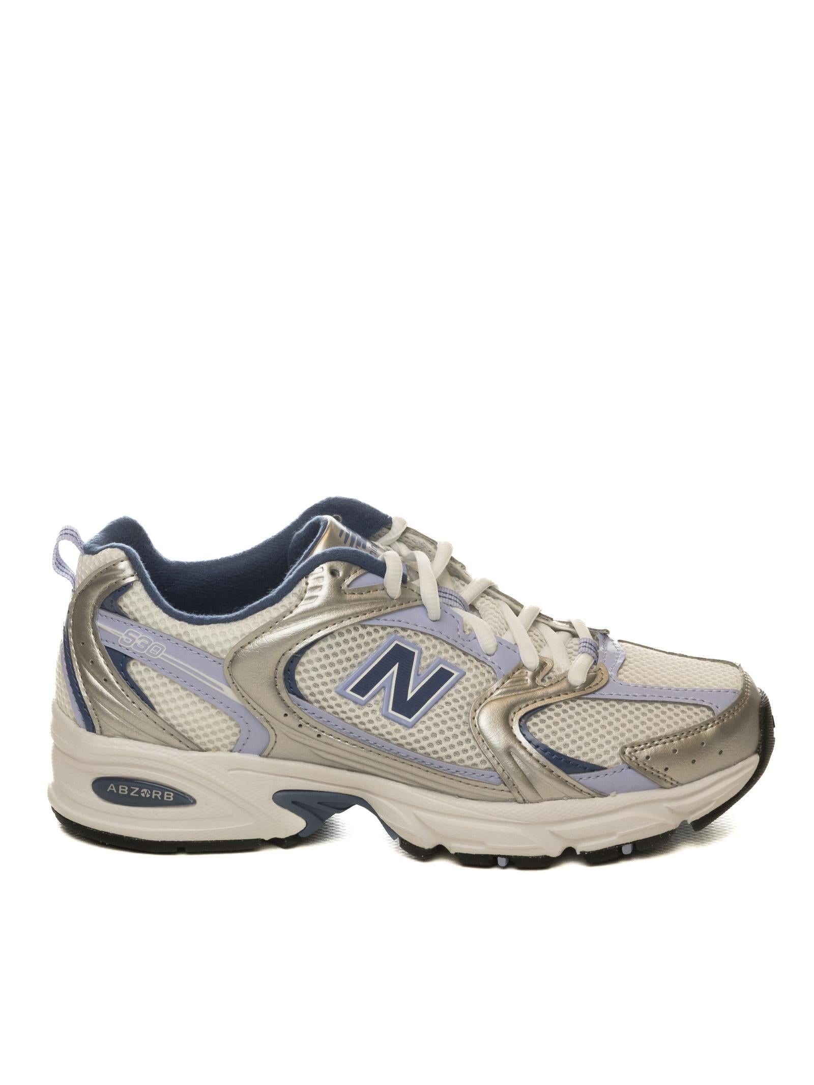 NEW BALANCE Sneaker 530 silver/blu 530 D 52N-SILV/BLU 