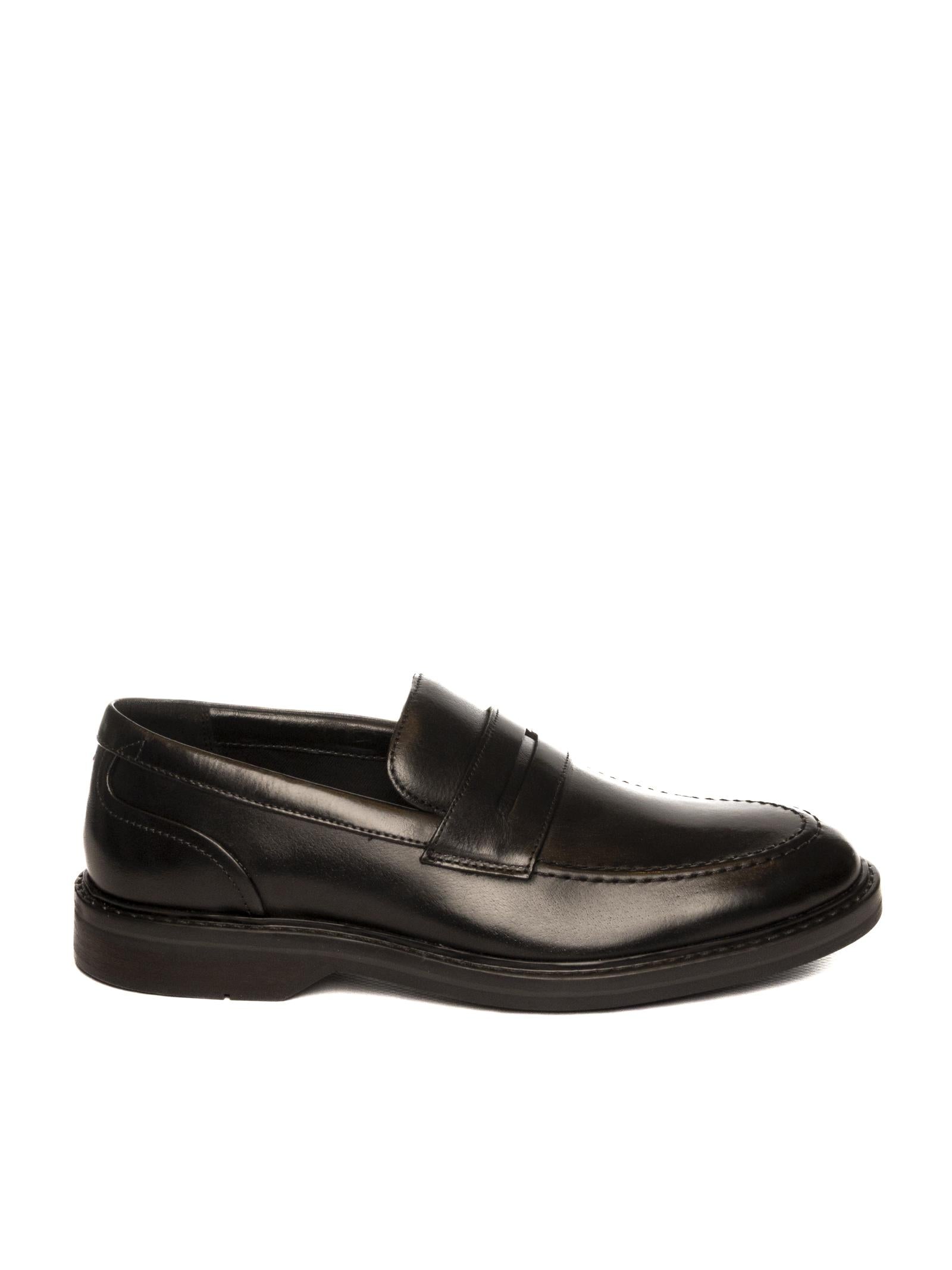 CLARKS ENGLAND Mocassino aldwin pelle nero ALDWIN 261785429-NERO 