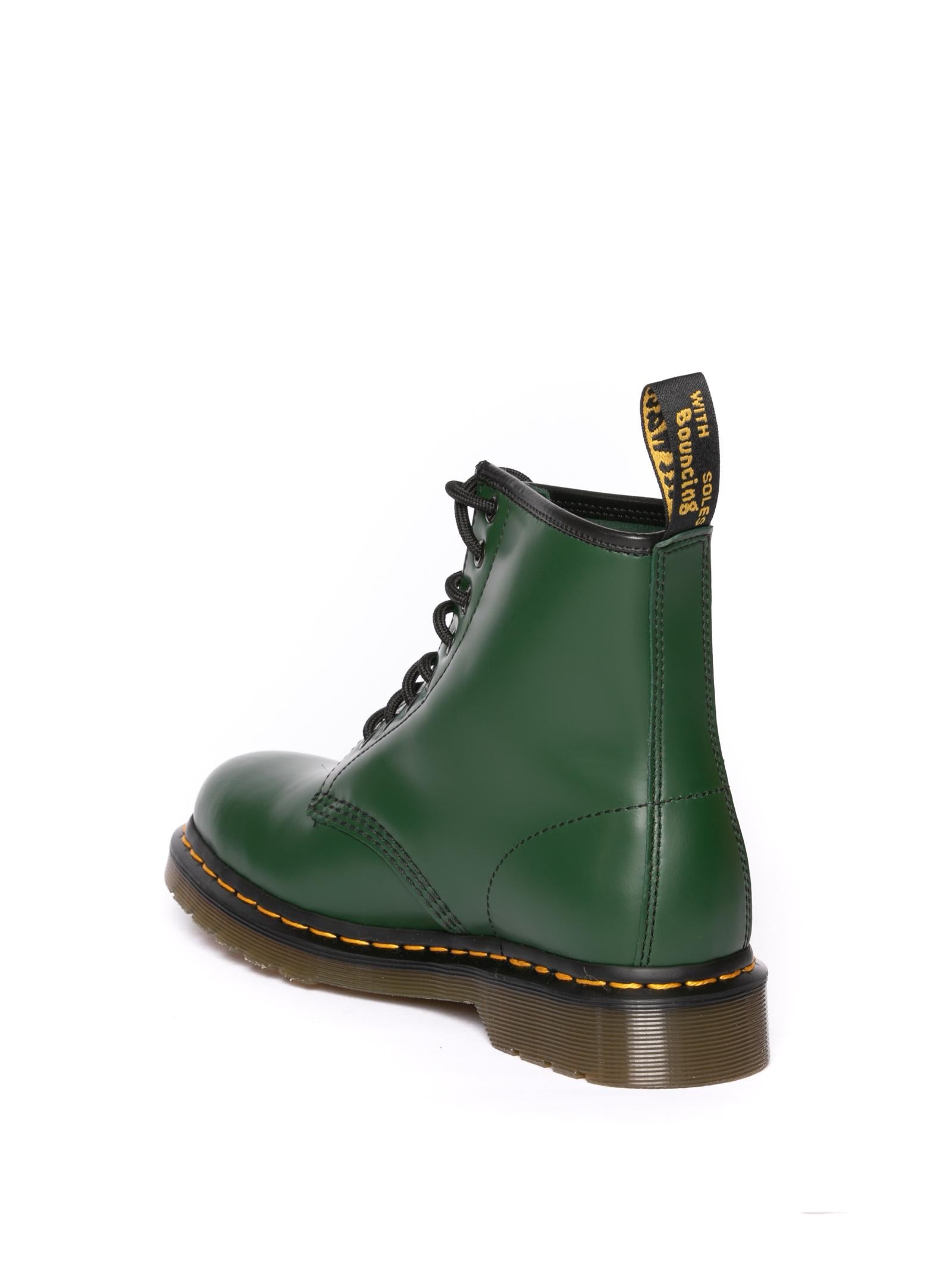 DR. MARTENS Anfibio 1460 smooth verde 1460D SMOOTH-GREEN 
