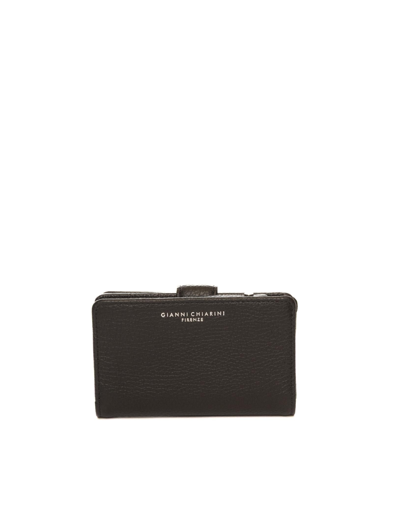 GIANNI CHIARINI portafoglio  pelle nero WBW13757 PELLE-001 