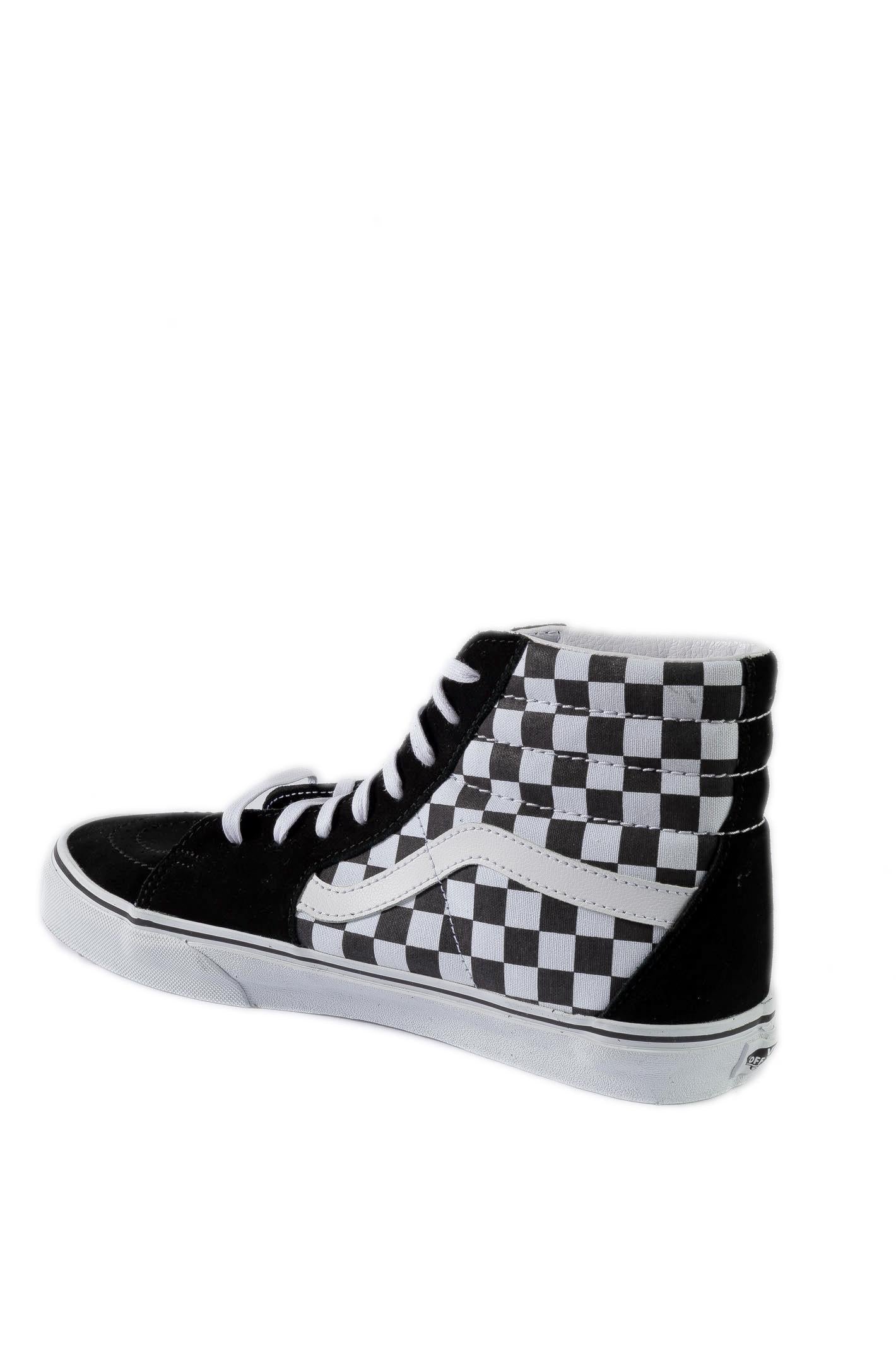 VANS Sneaker sk8 check bianco/nero VN0A32QGHRK1 SK8-HI-HRK1 