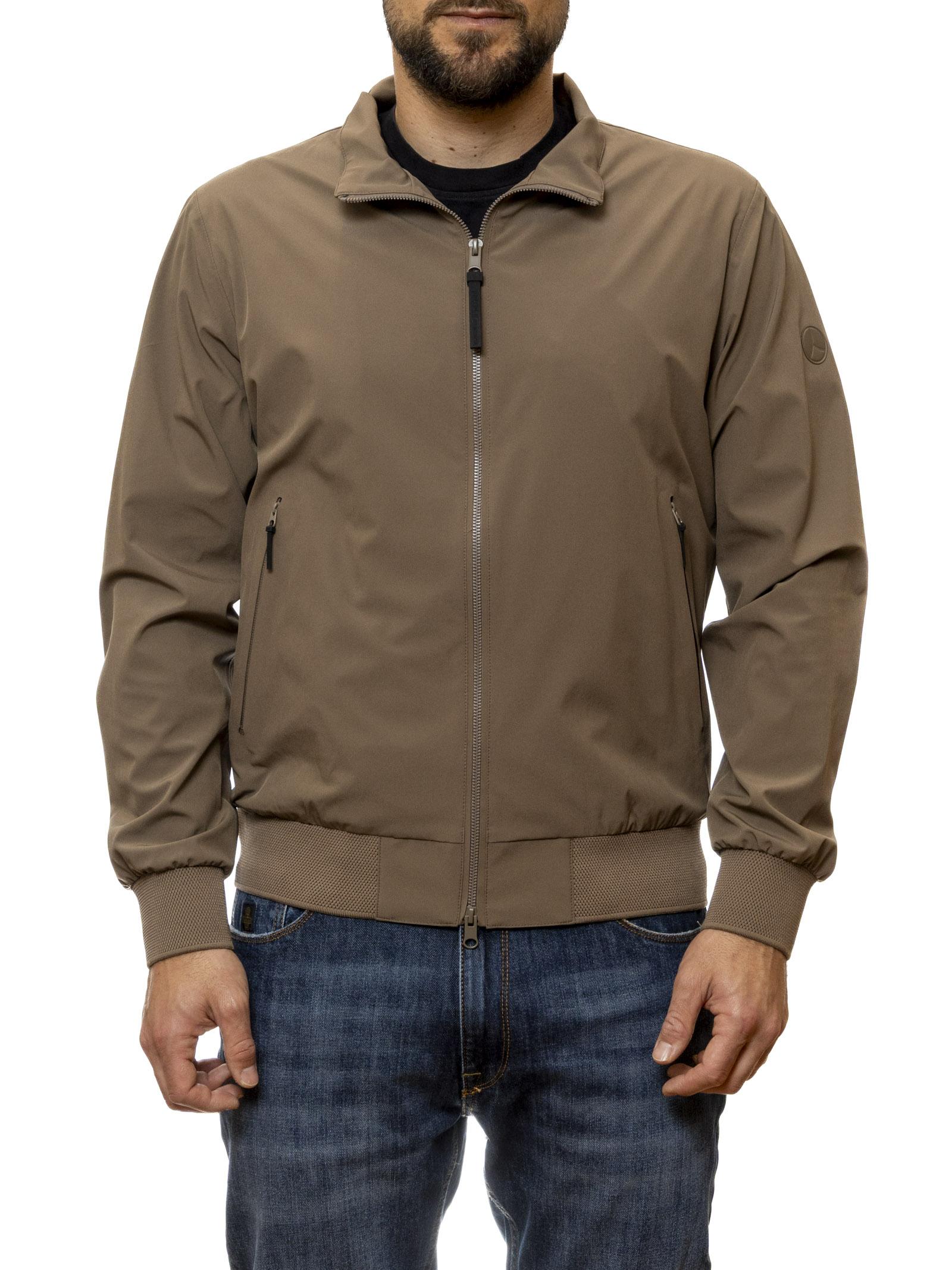 PEOPLE OF SHIBUYA giubbino softshell marrone SHIBUYA PM658-260 