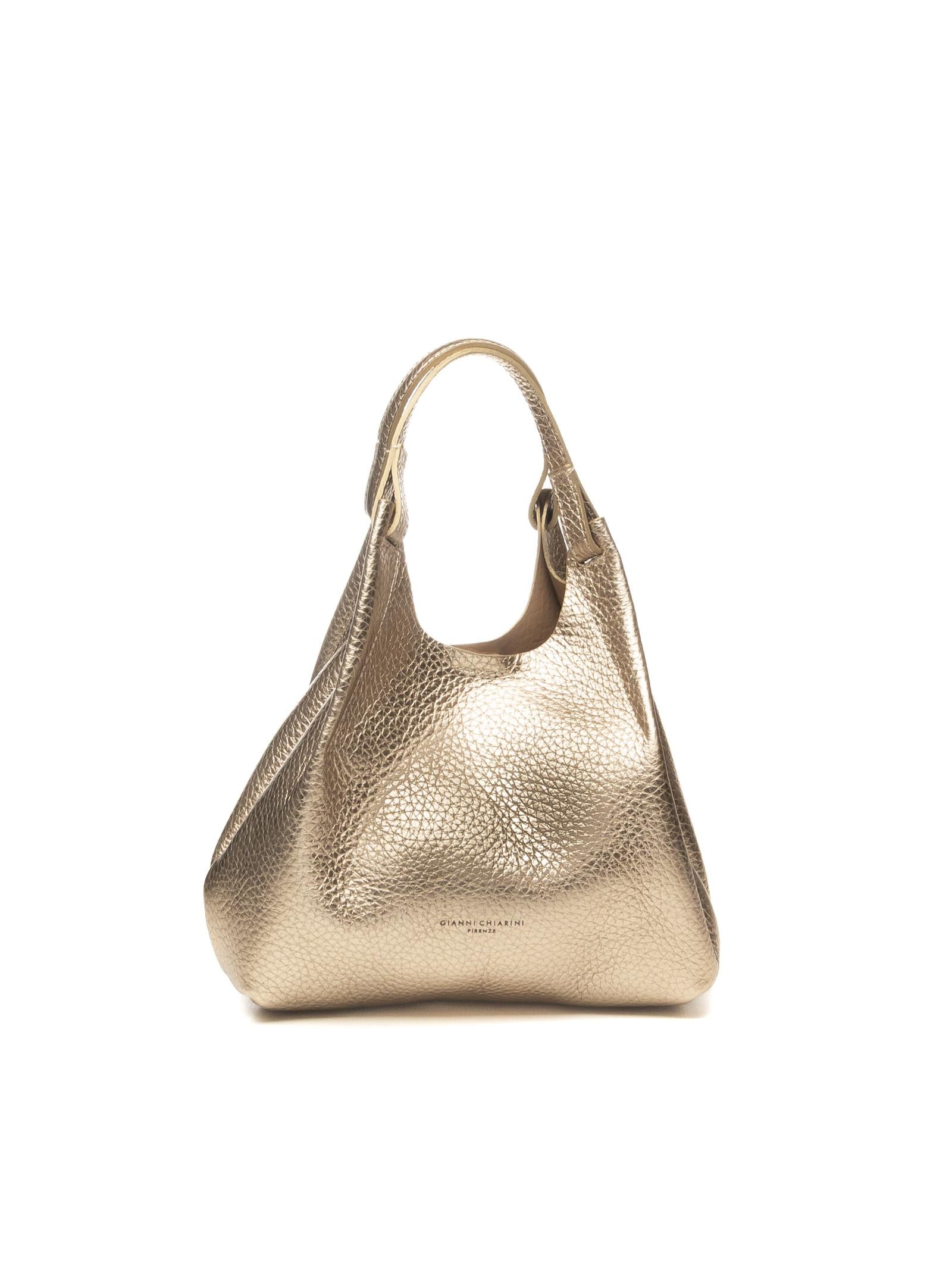 GIANNI CHIARINI borsa a spalla dua platino 9719 DUA-14368 
