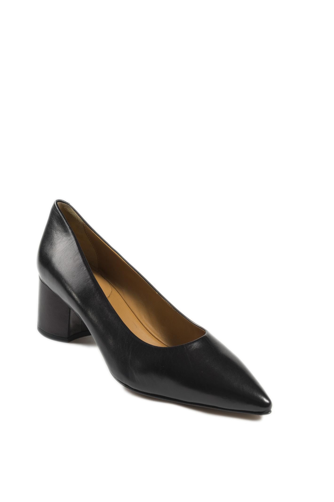 FRANCO RUSSO Décollete t50 nappa nero 3901 NAPPA-NERO 
