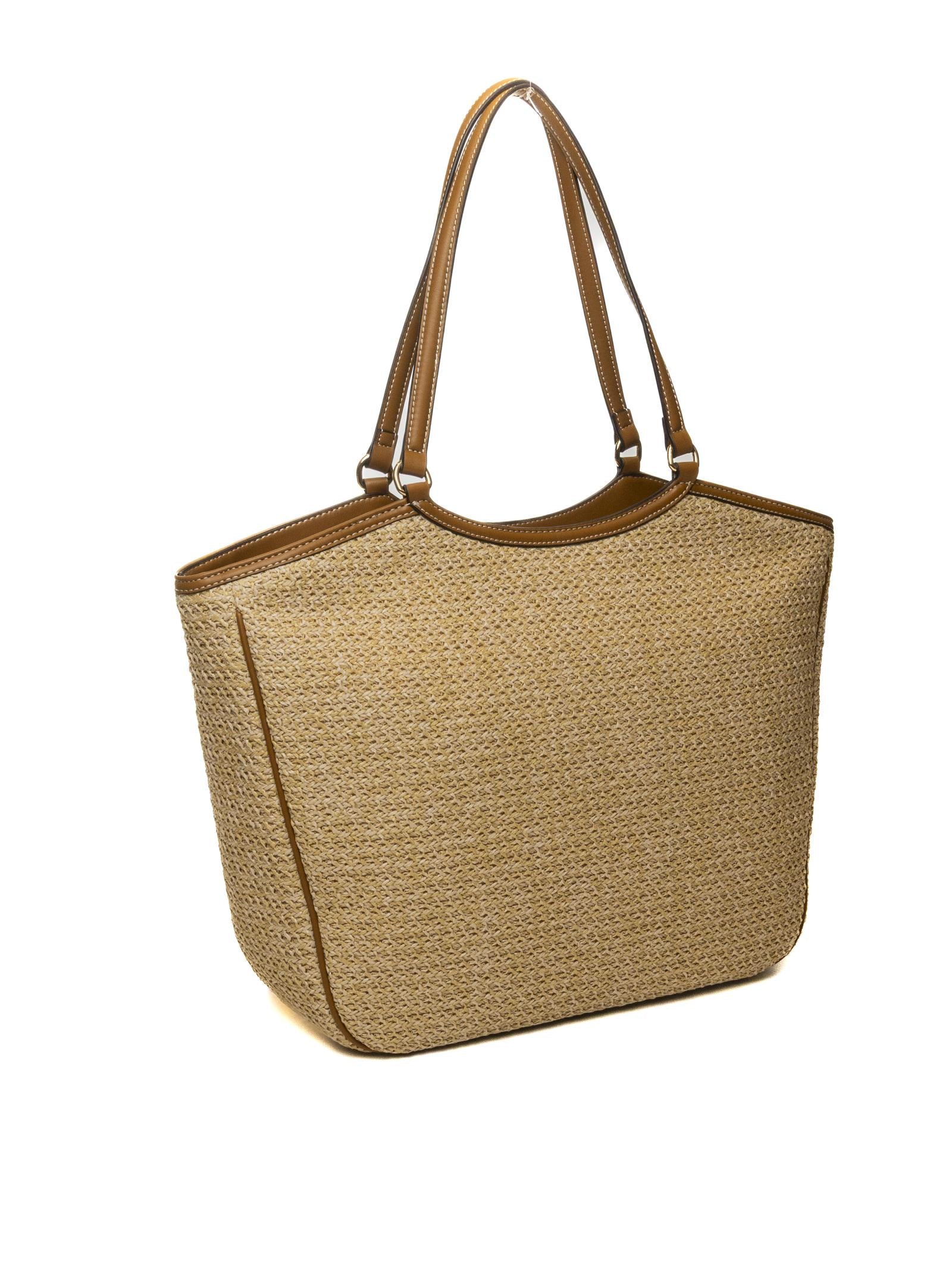 LIU JO borsa a spalla aferielle naturale/marrone AA6208T383A FERIELLE-00005 
