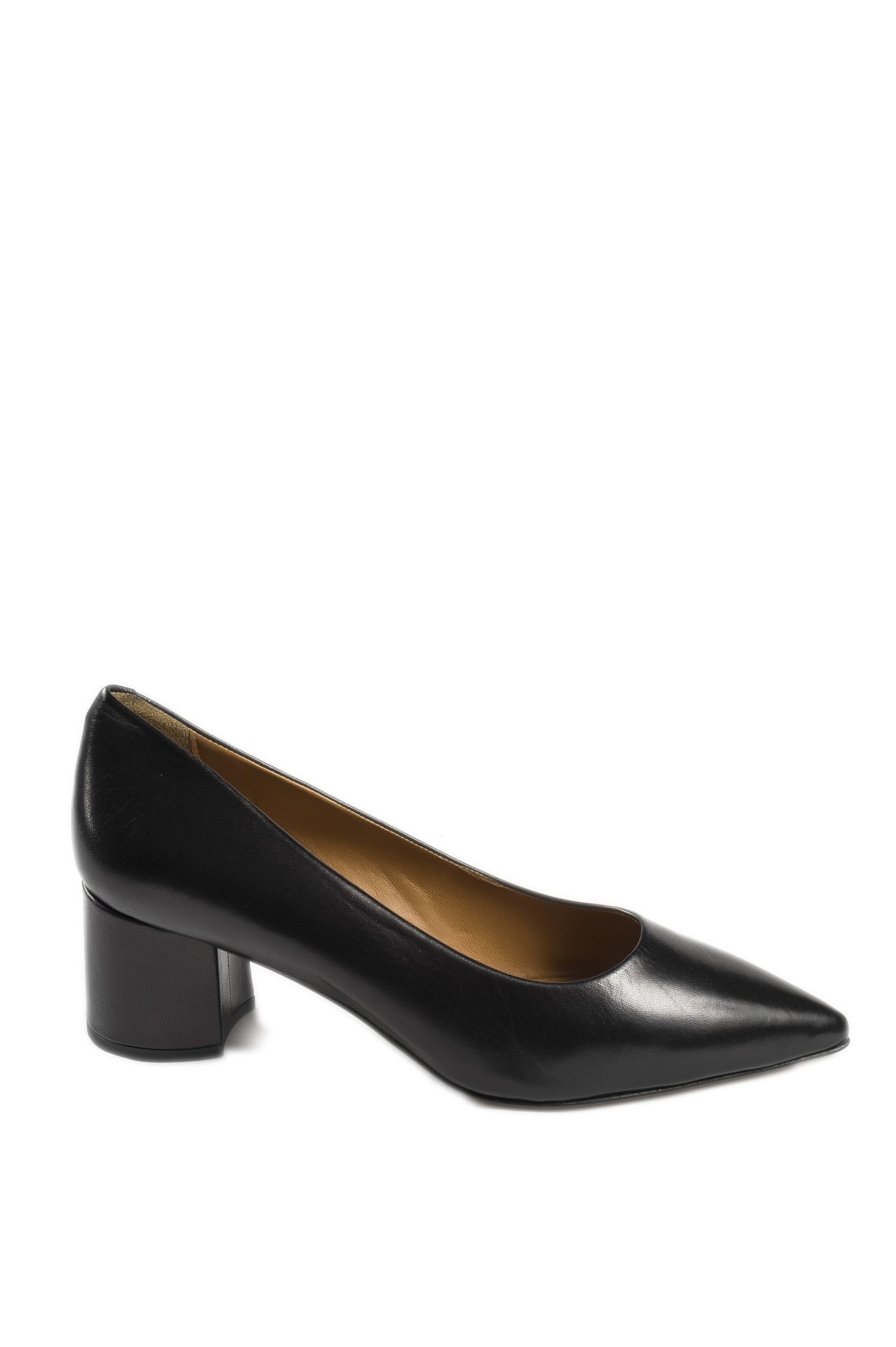 FRANCO RUSSO Décollete t50 nappa nero 3901 NAPPA-NERO 