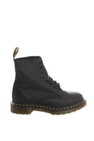 DR. MARTENS anfibio 1460 Pascal Virginia nero <BR/> 1460 PASCAL VIRGINIA-BLACK 