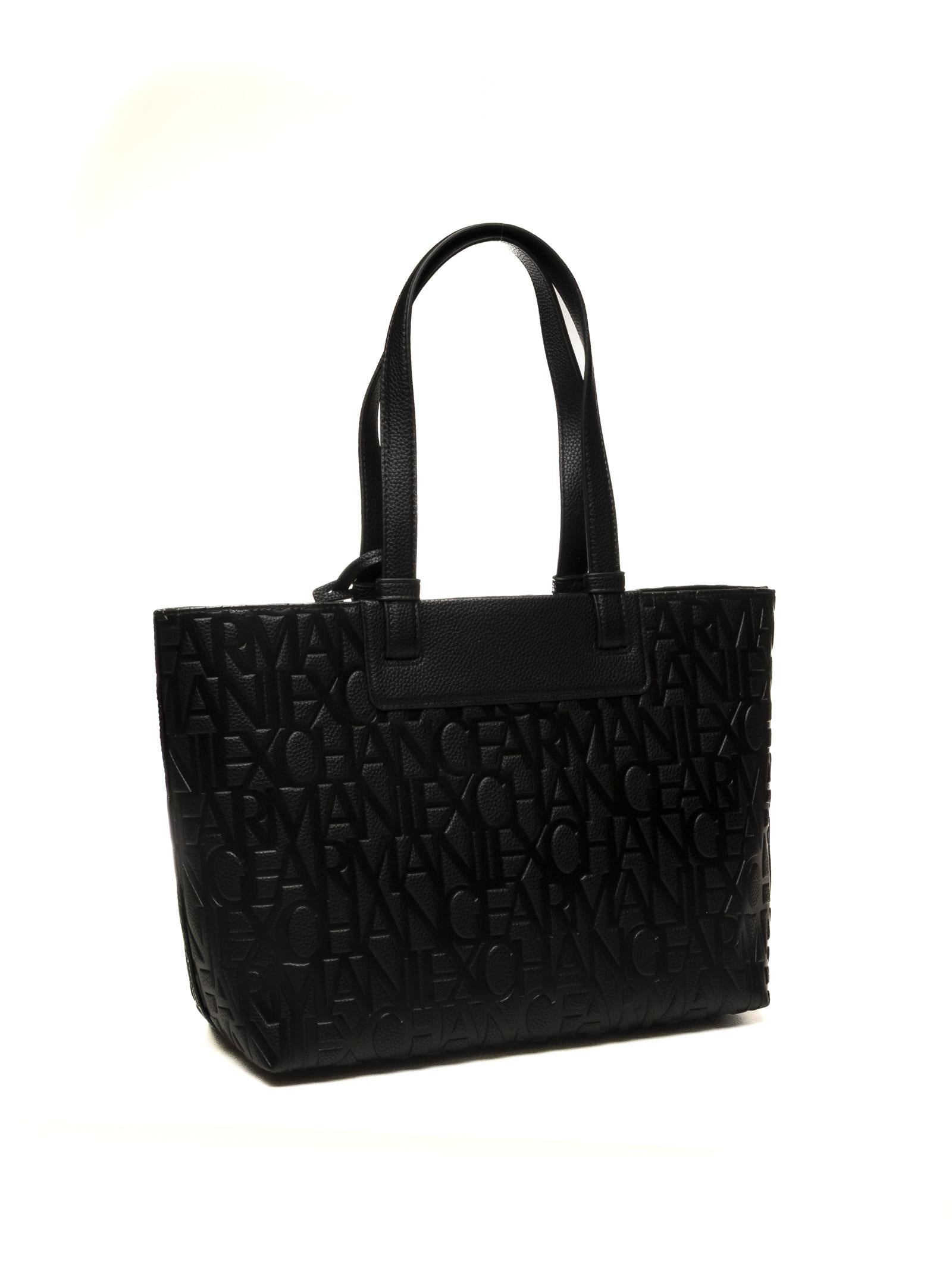 ARMANI EXCHANGE borsa a spalla nera XW001481 AF15774-UC001 