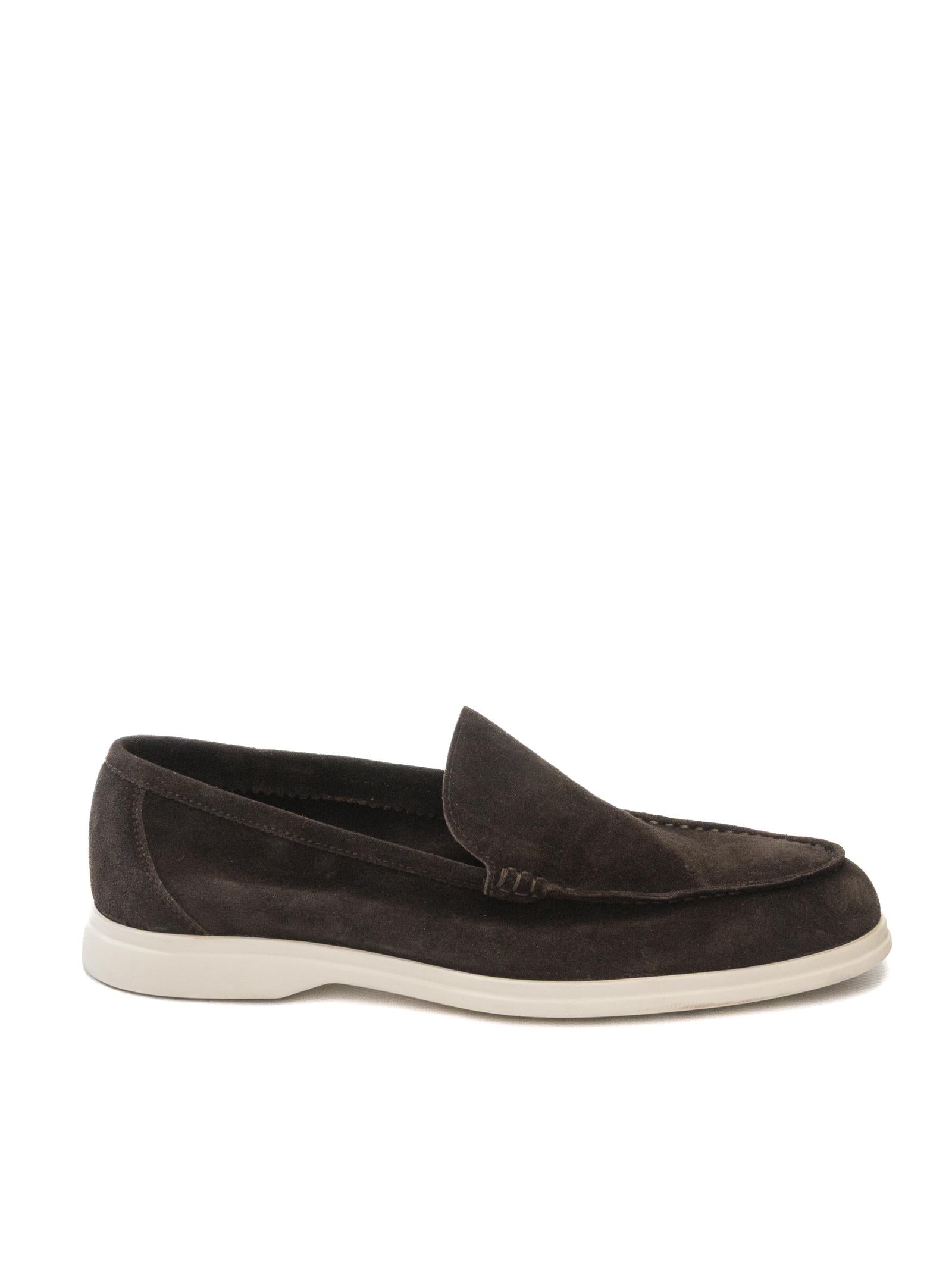 JEROLD WILTON Mocassino camoscio moro 1086 LODEN-MORO 
