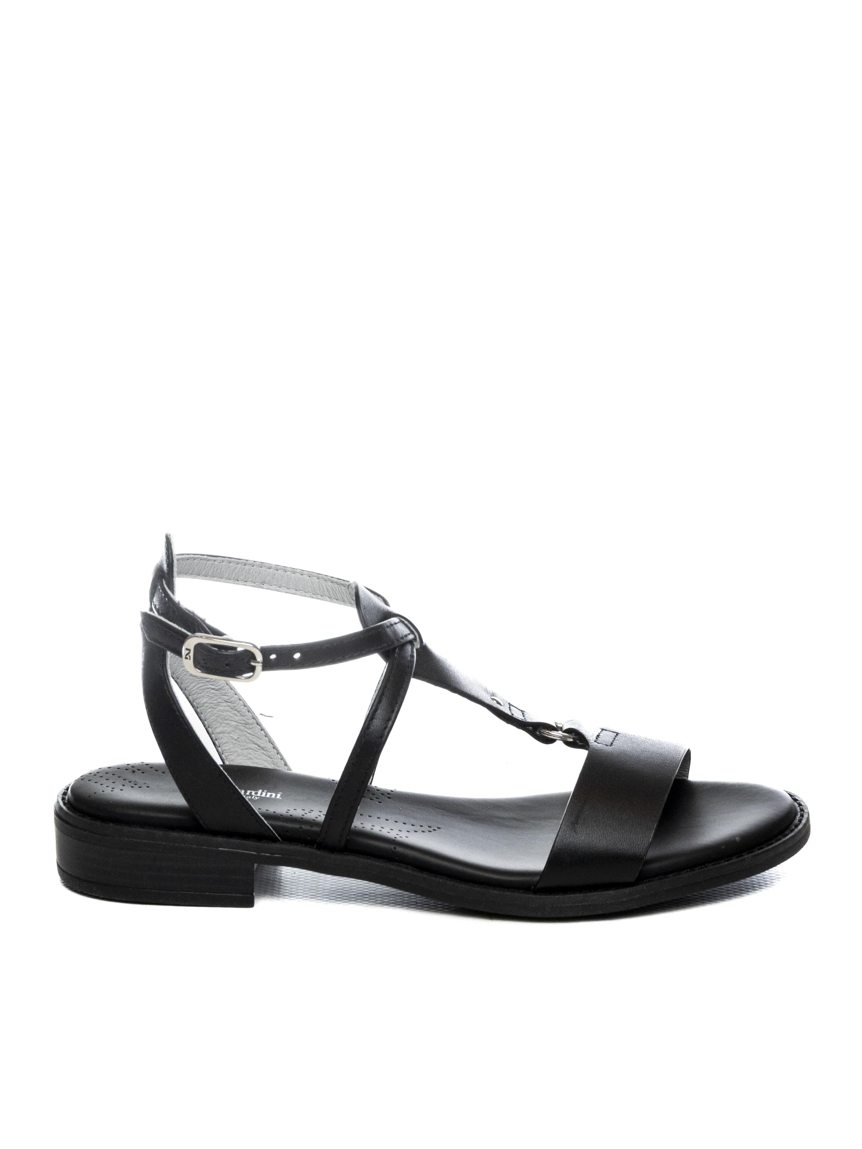 NERO GIARDINI Sandalo pelle nero E615895 TAMIGI-NERO 