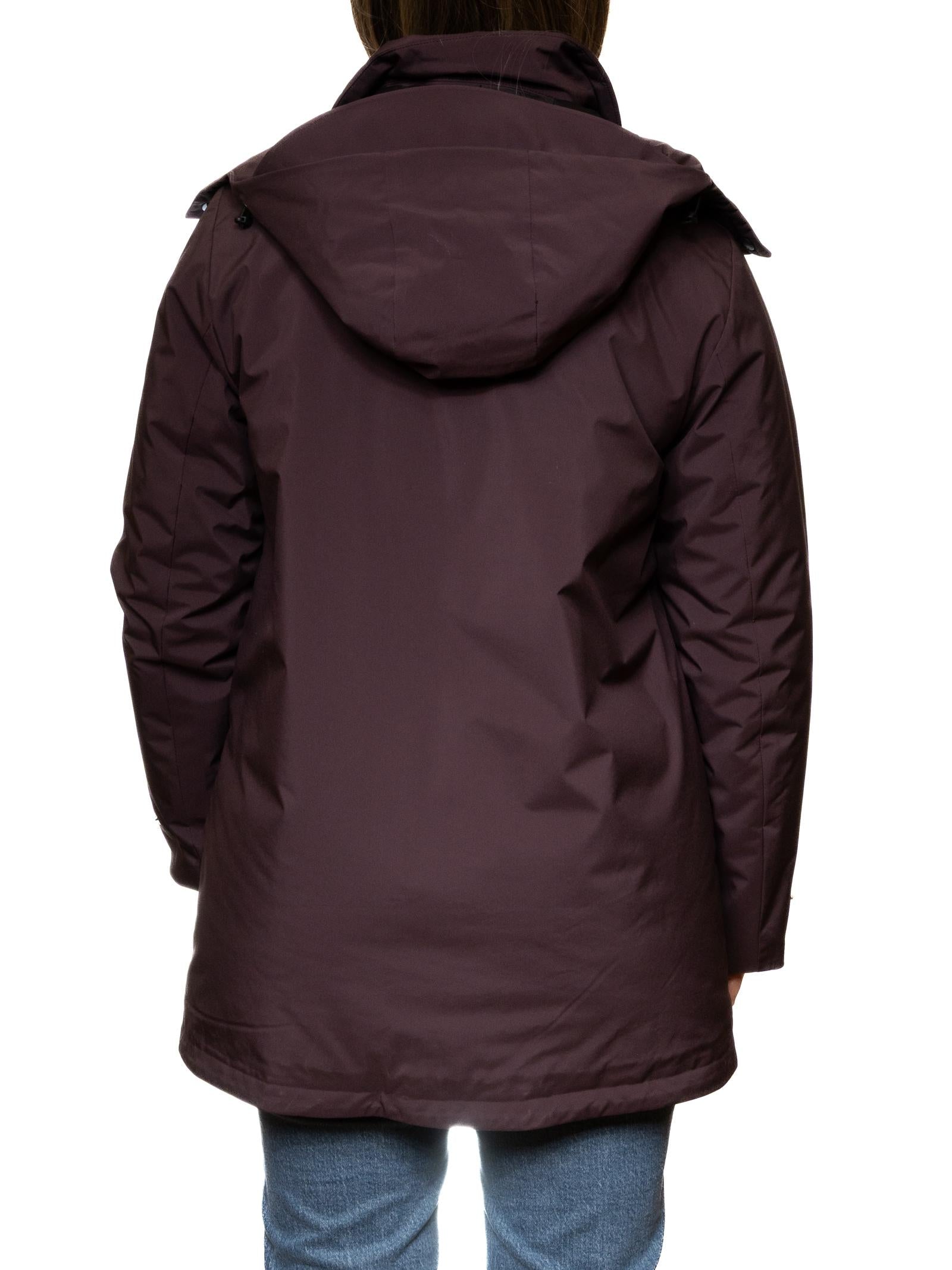 PEOPLE OF SHIBUYA parka fumiko bordeaux FUMIKO PM773-490 
