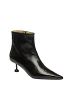 WO MILANO Tronchetto pelle nero 702 PITTI-NERO 