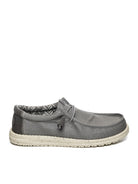 HEY DUDE Slip on wally stretch canvas grigio 40700 WALLY STRETCH CANVAS-1XA 