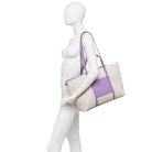 GIANNI CHIARINI Shopping superlight beige/glicine 10356 SUPERLIGHT-13055 