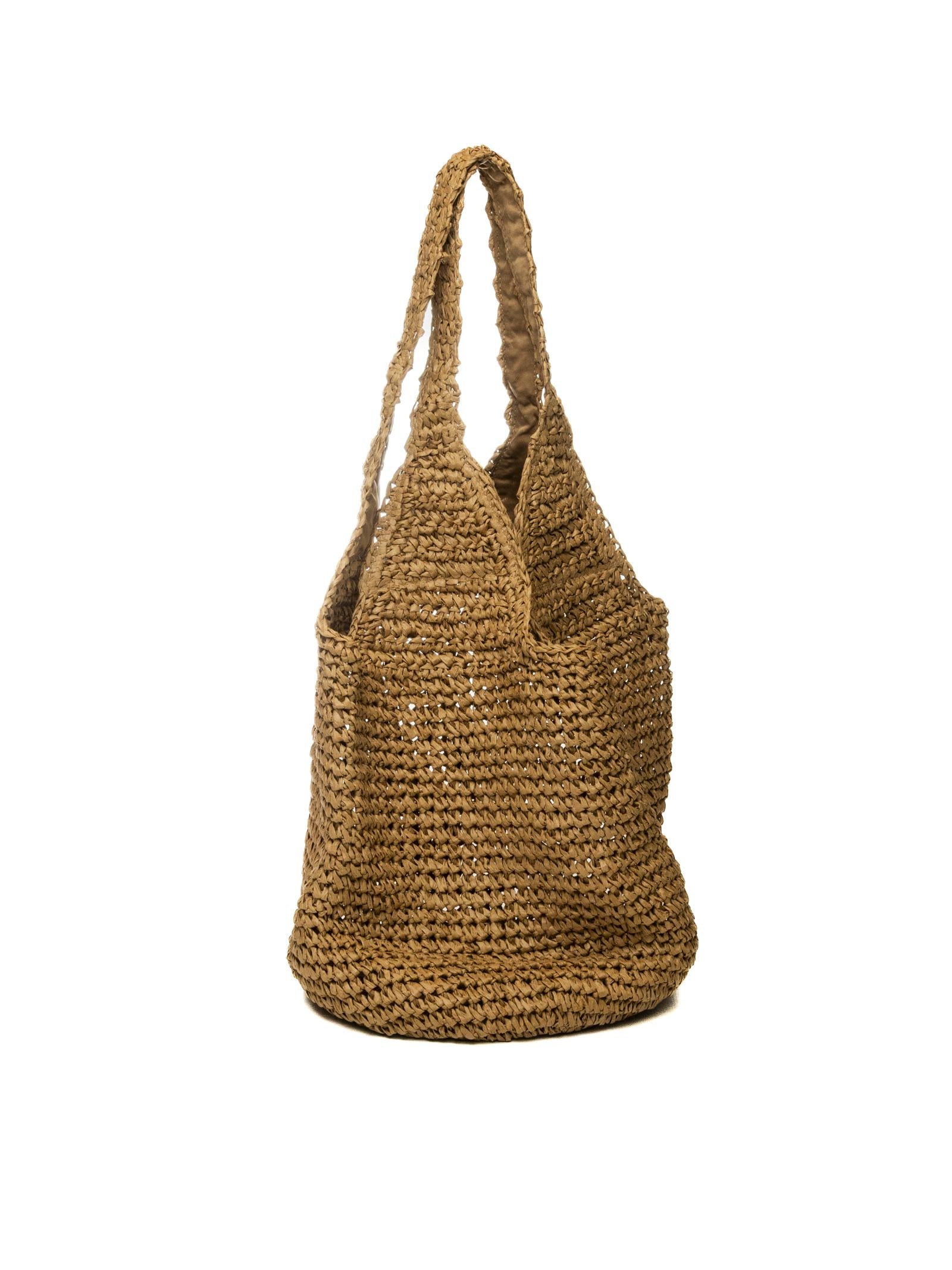 LE PANDORINE borsa a spalla luce naturale PS2632B78 LUCE-C01 