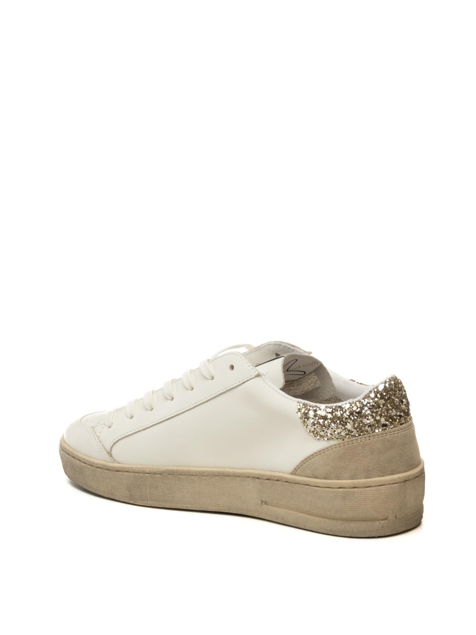 AMA BRAND DELUXE Sneaker slam bianco/oro SLAM D 4527-BIA/ORO 
