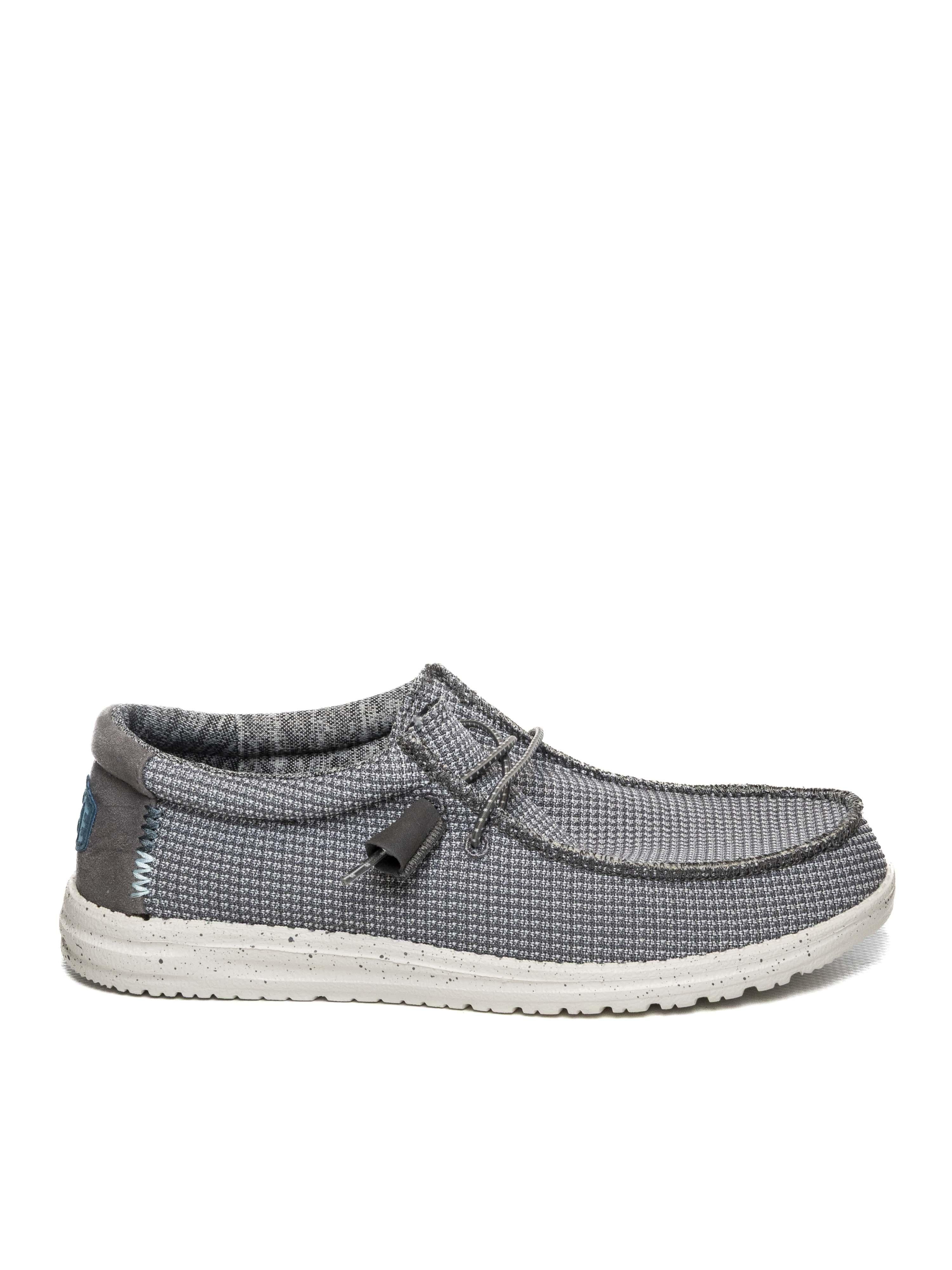 HEY DUDE Slip on wally sport mesh grey 40403 WALLY SPORT MESH-30 