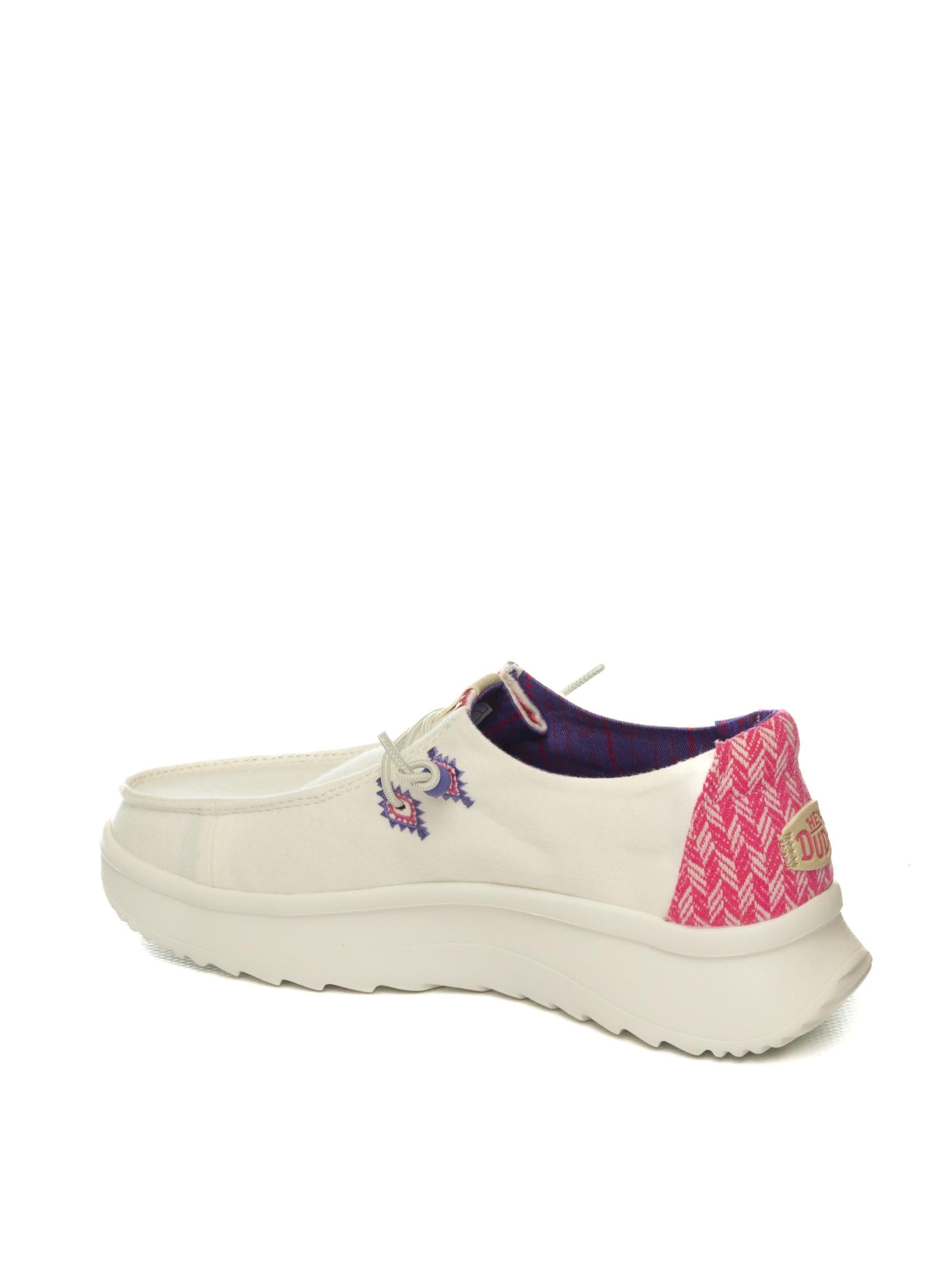 HEY DUDE slip on wendy peak bianco/multi 41946 WENDY PEAK-102 