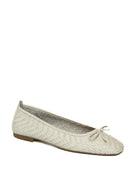 UNISA Ballerina intrecciata bianco BIENZA PELLE INTR-WHITE 