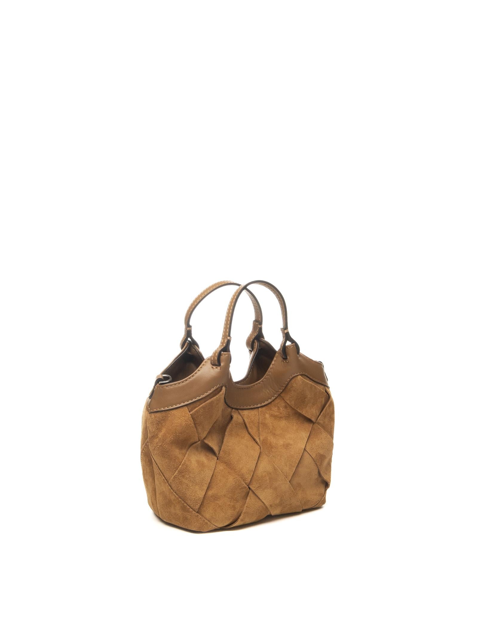 GIANNI CHIARINI borsa a mano dua marrone 12348 DUA-1478 
