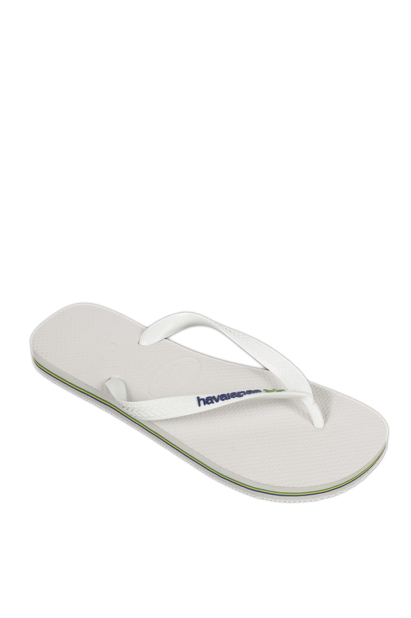 HAVAIANAS sandalo brasil logo bianco<BR/> 4110850 BRASIL LOGO-0001 