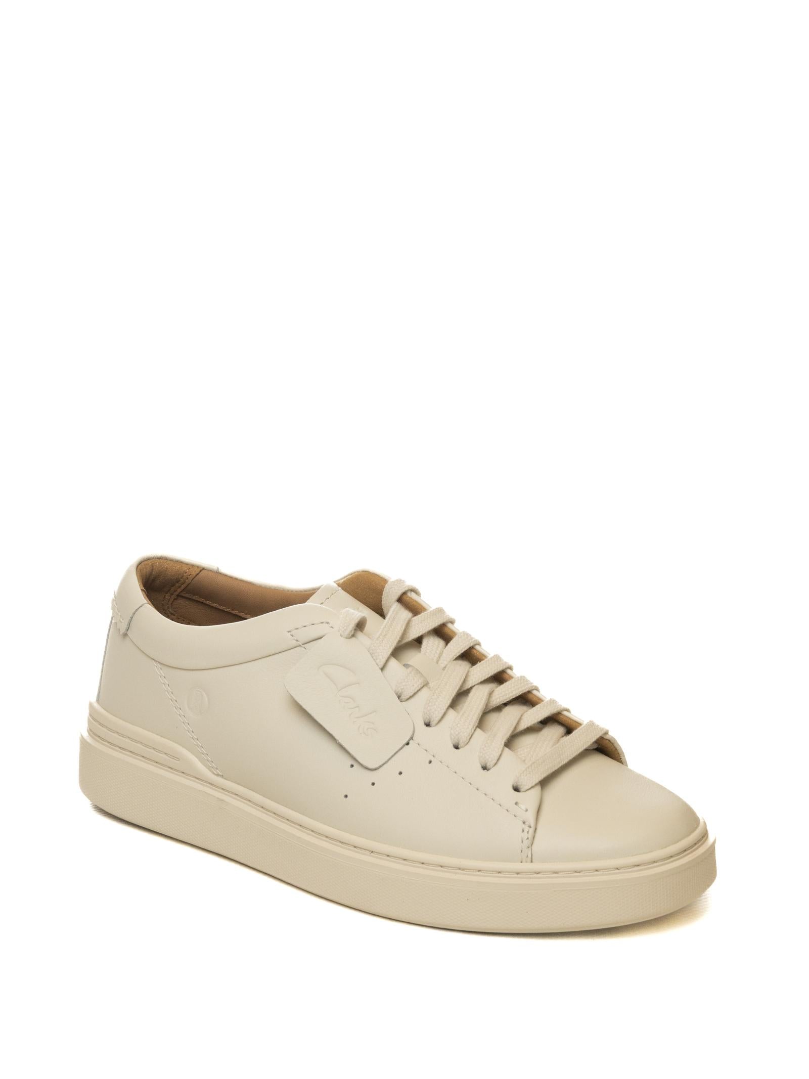 CLARKS ENGLAND Sneaker craft swift bianco CRAFT SWIFT PELLE-WHITE 