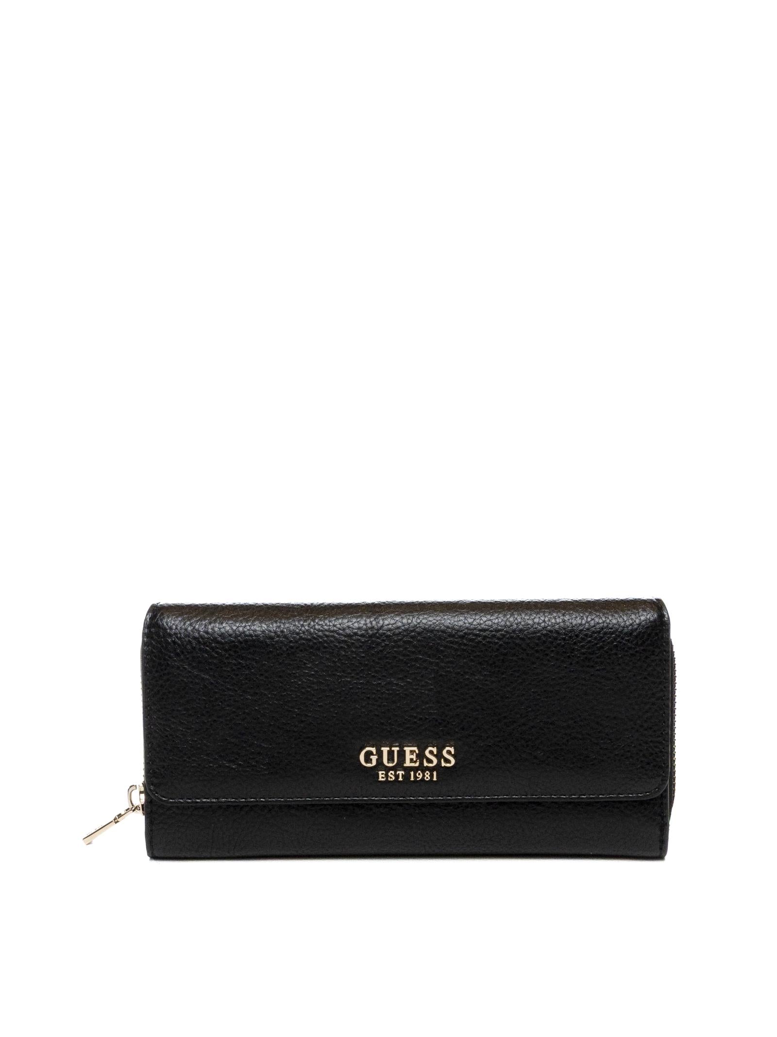 GUESS portafoglio brooke nero SWBG9897162 BROOKE- BLACK 