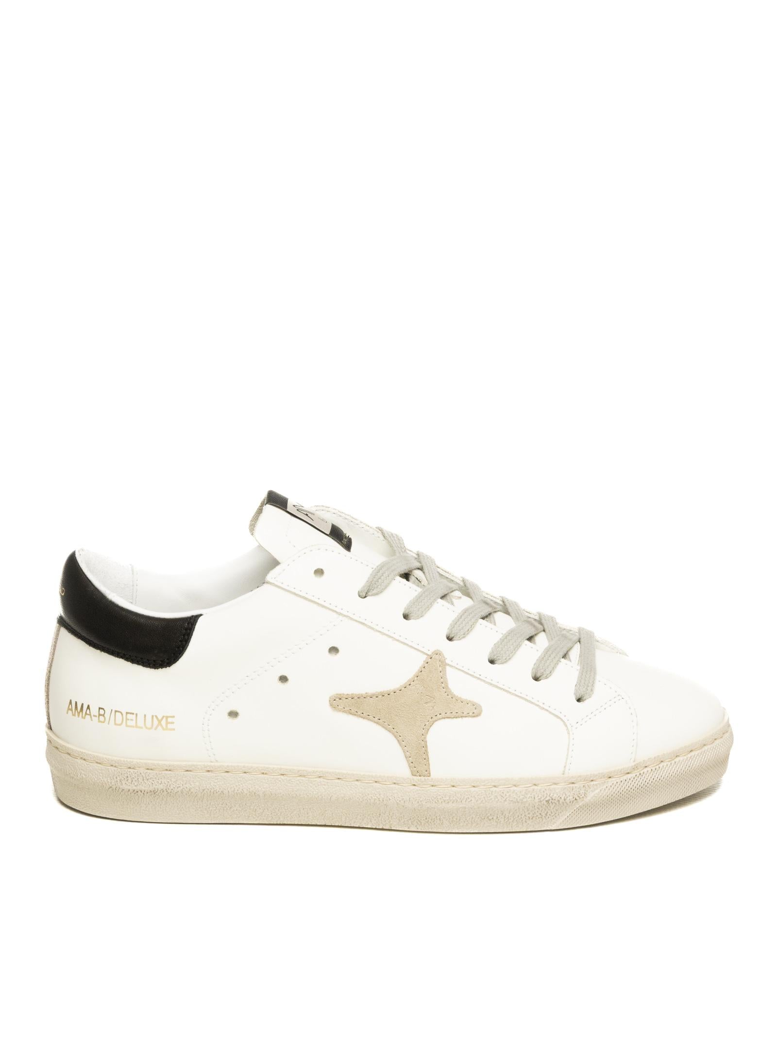 AMA BRAND DELUXE Sneaker snk bianco/nero SNK 4511-BIANCO 