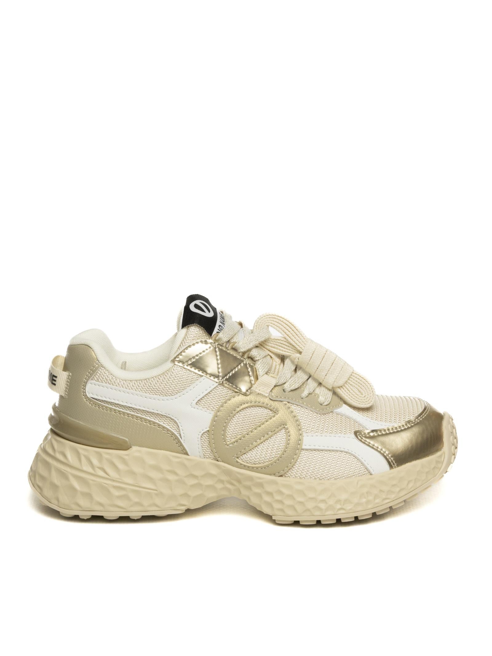 NO NAME sneaker carter 2.0 beige/oro CARTER2.0 SUEDE-BEIGE/GOLD 