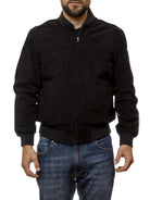 PK BY PASKAL giubbino camoscio blu 003 CAM-BLU 