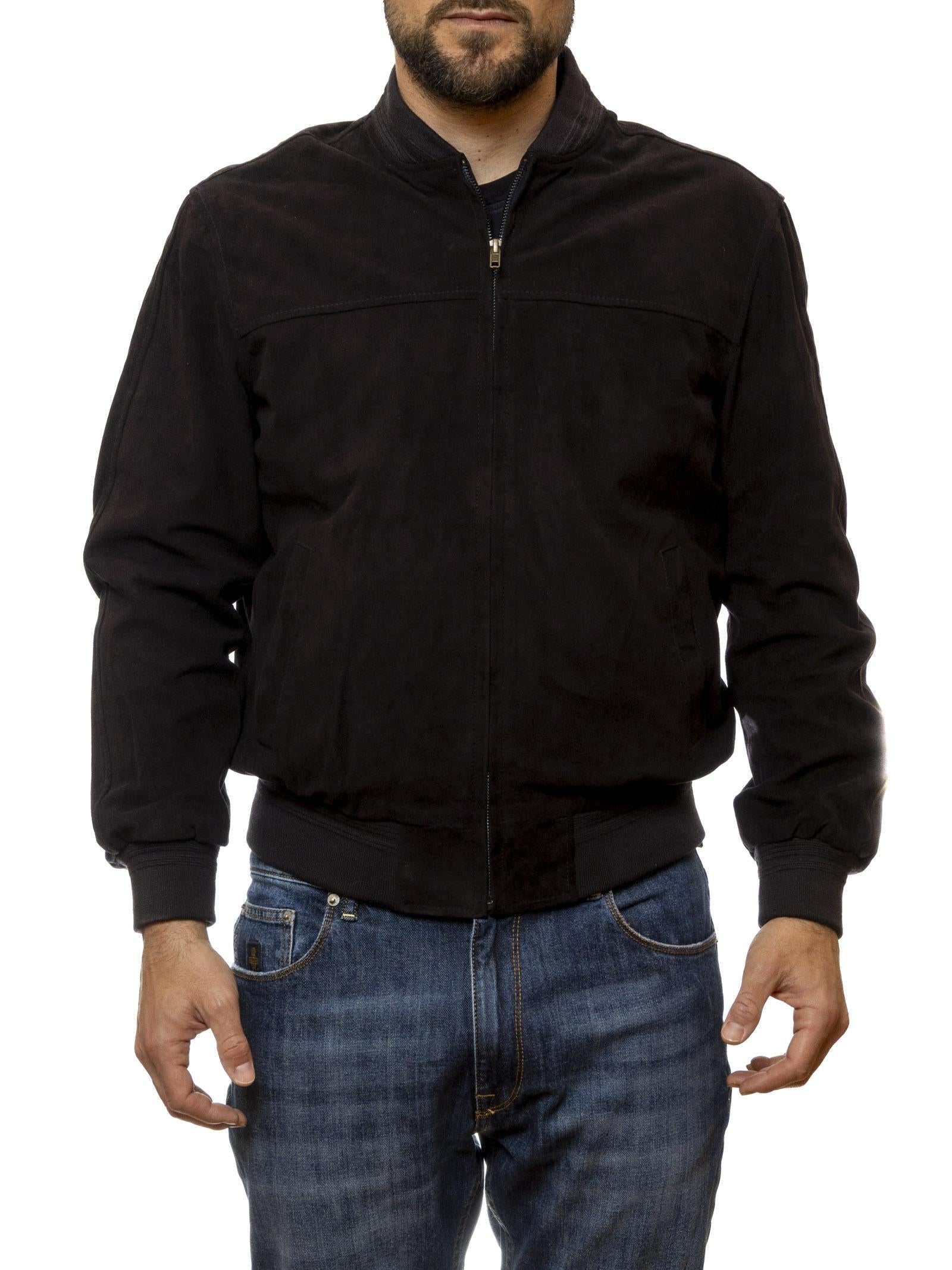 PK BY PASKAL giubbino camoscio blu 003 CAM-BLU 
