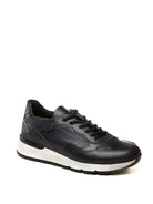 NERO GIARDINI Sneaker pelle blu E500640 DELAVATO-INCANTO 