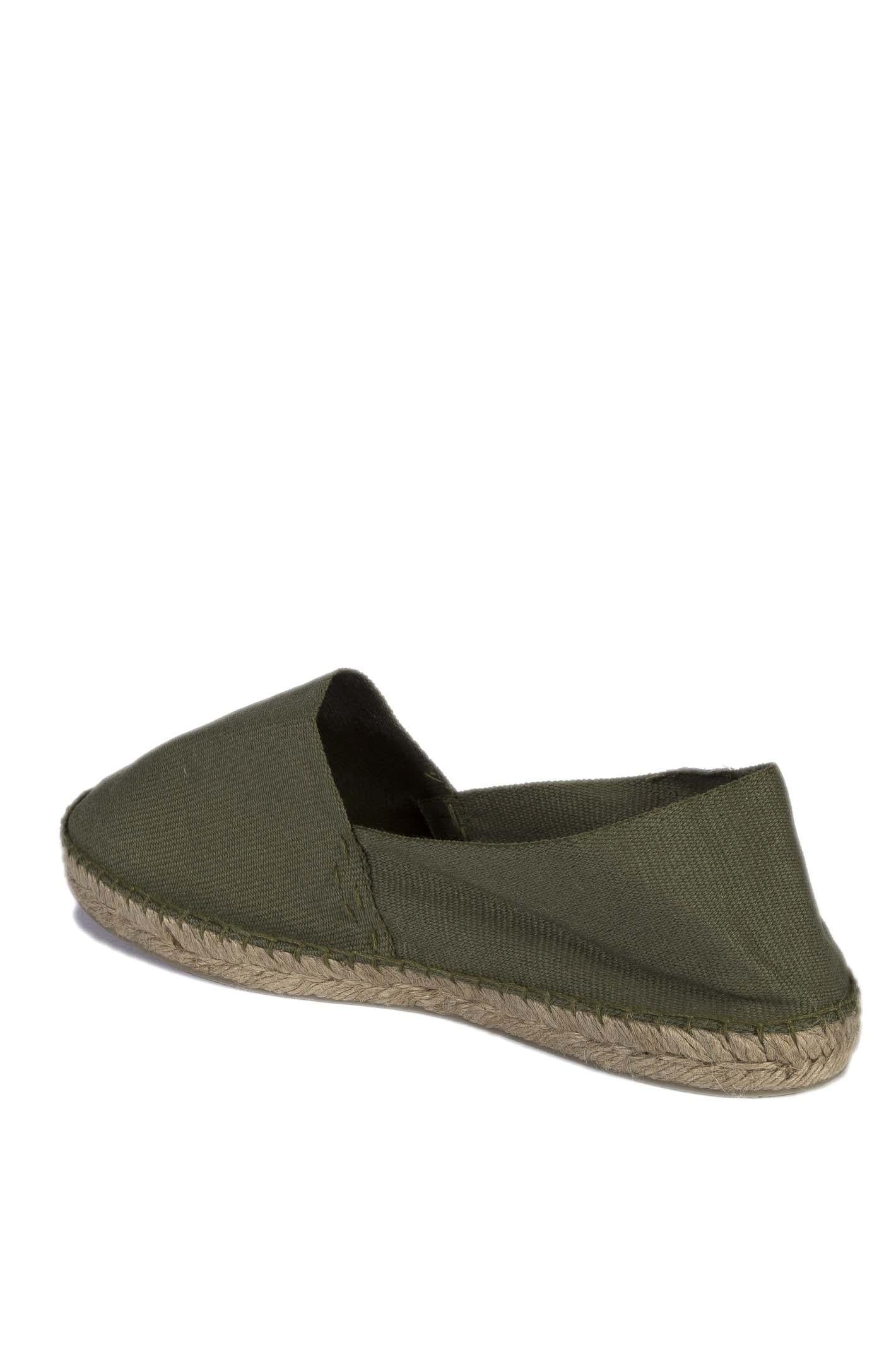 ESPADRILLES Espadrilles alpargata verde ALPARGATA LONA-KAKI 