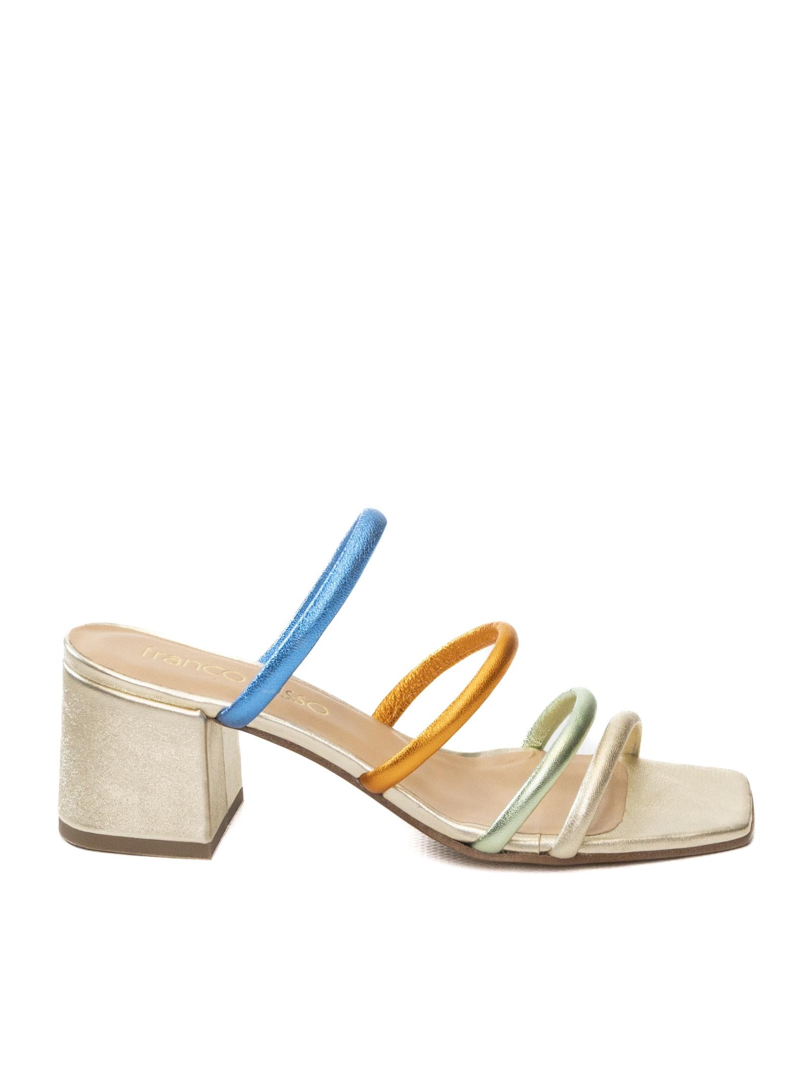 FRANCO RUSSO Sandalo 3002 multicolor 3002 LAM-MULTI 