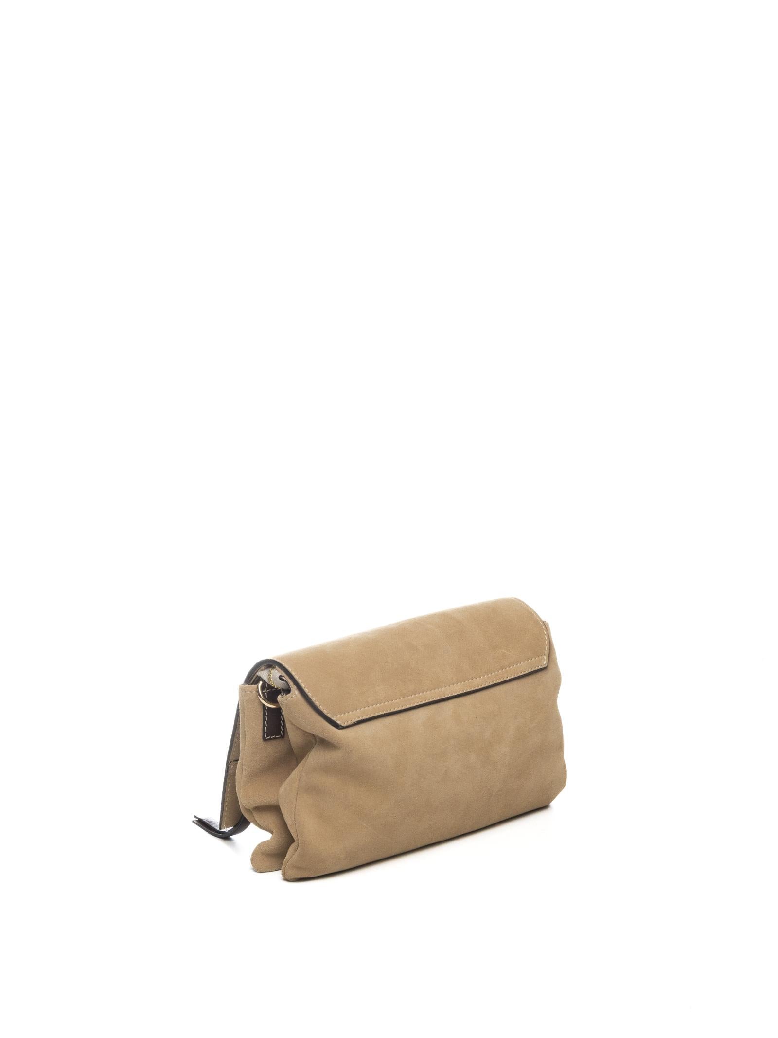 DI LORENZO borsa a spalla madonna beige MADONNA CAMOSCIO-DESERTO 