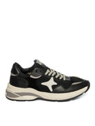AMA BRAND DELUXE Sneaker moon camoscio nero MOON U 4450-NERO 