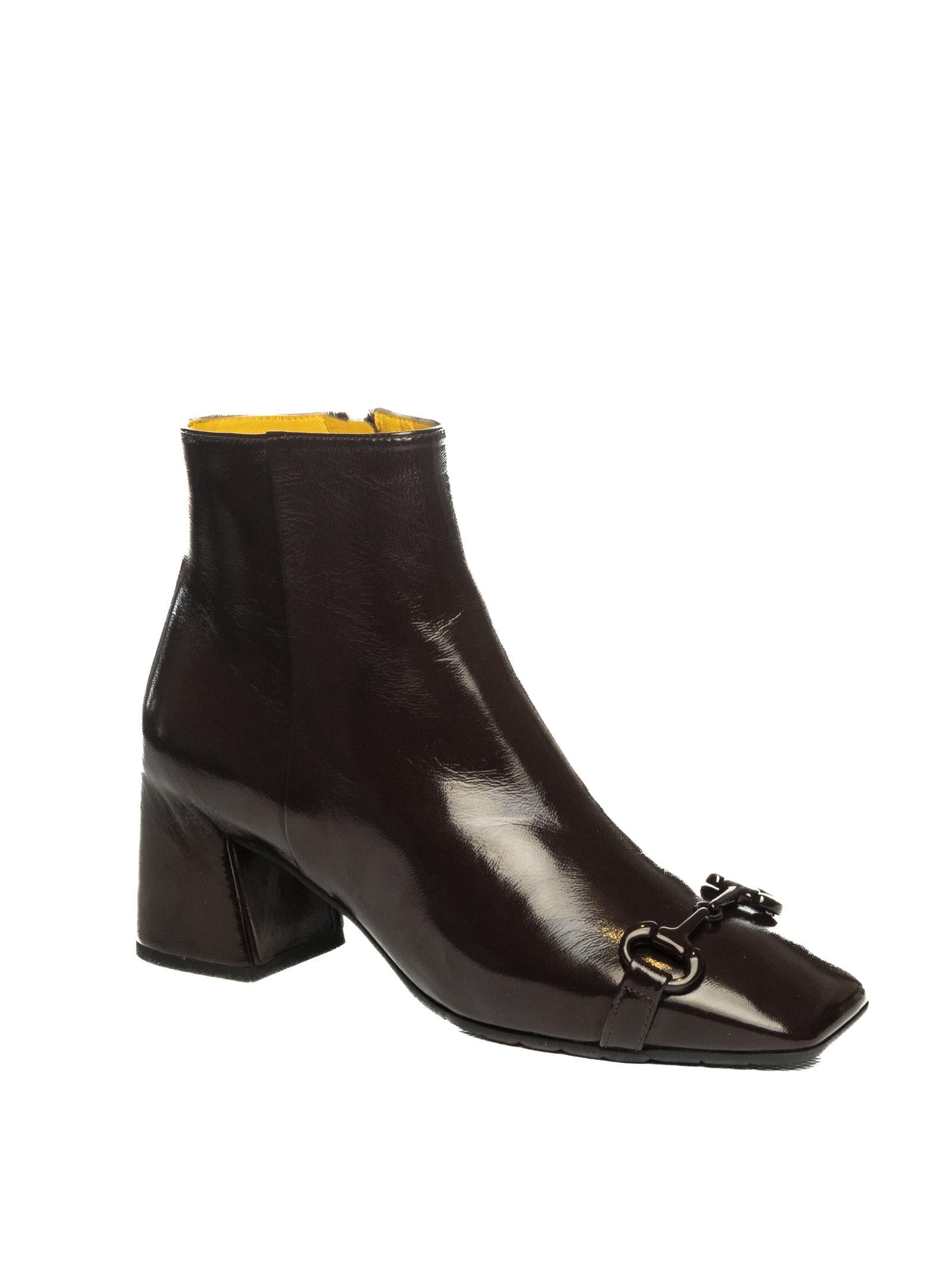 MARA BINI Tronchetto morsetto bordeaux T243 LUX-BURGUNDY 