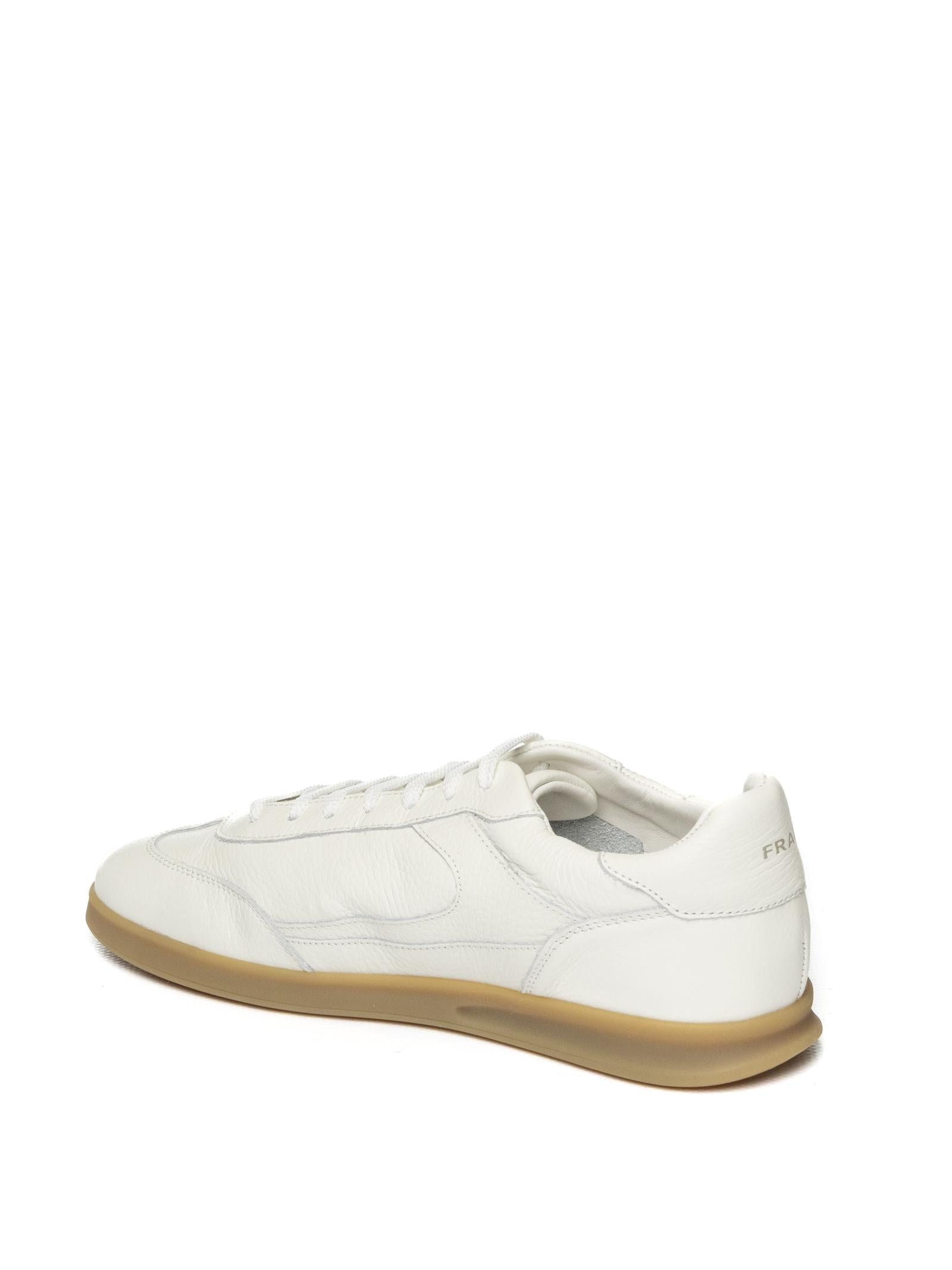 FRAU sneaker pelle off white<BR/> 22P1 EAGLE- OFF WHITE 