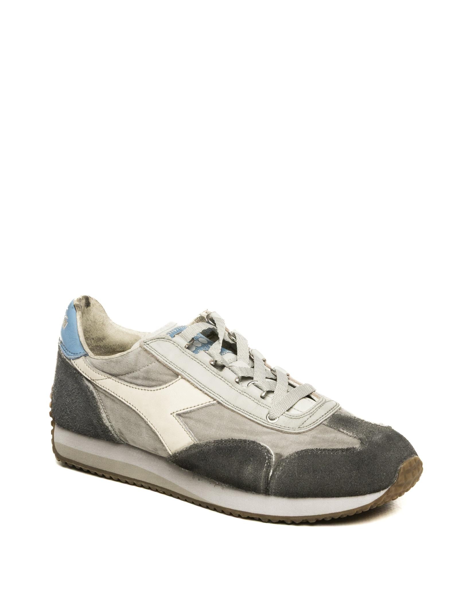 DIADORA Sneaker equipe grigio/azzurro 182642 EQUIPE 65004-AZZURRO DIAMANTE 