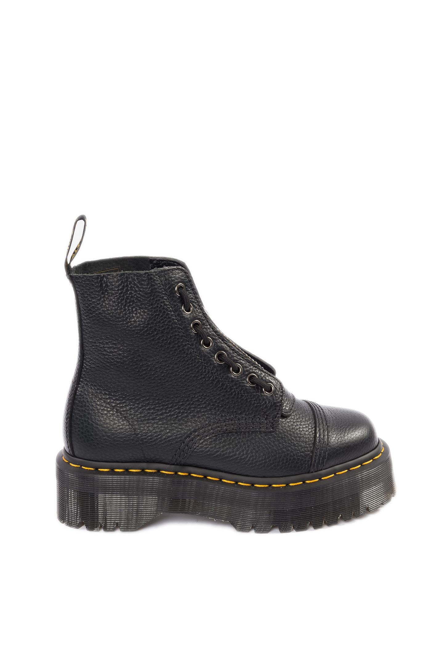 DR. MARTENS anfibio Sinclair nero<BR/> SINCLAIR NAPPA-BLACK 