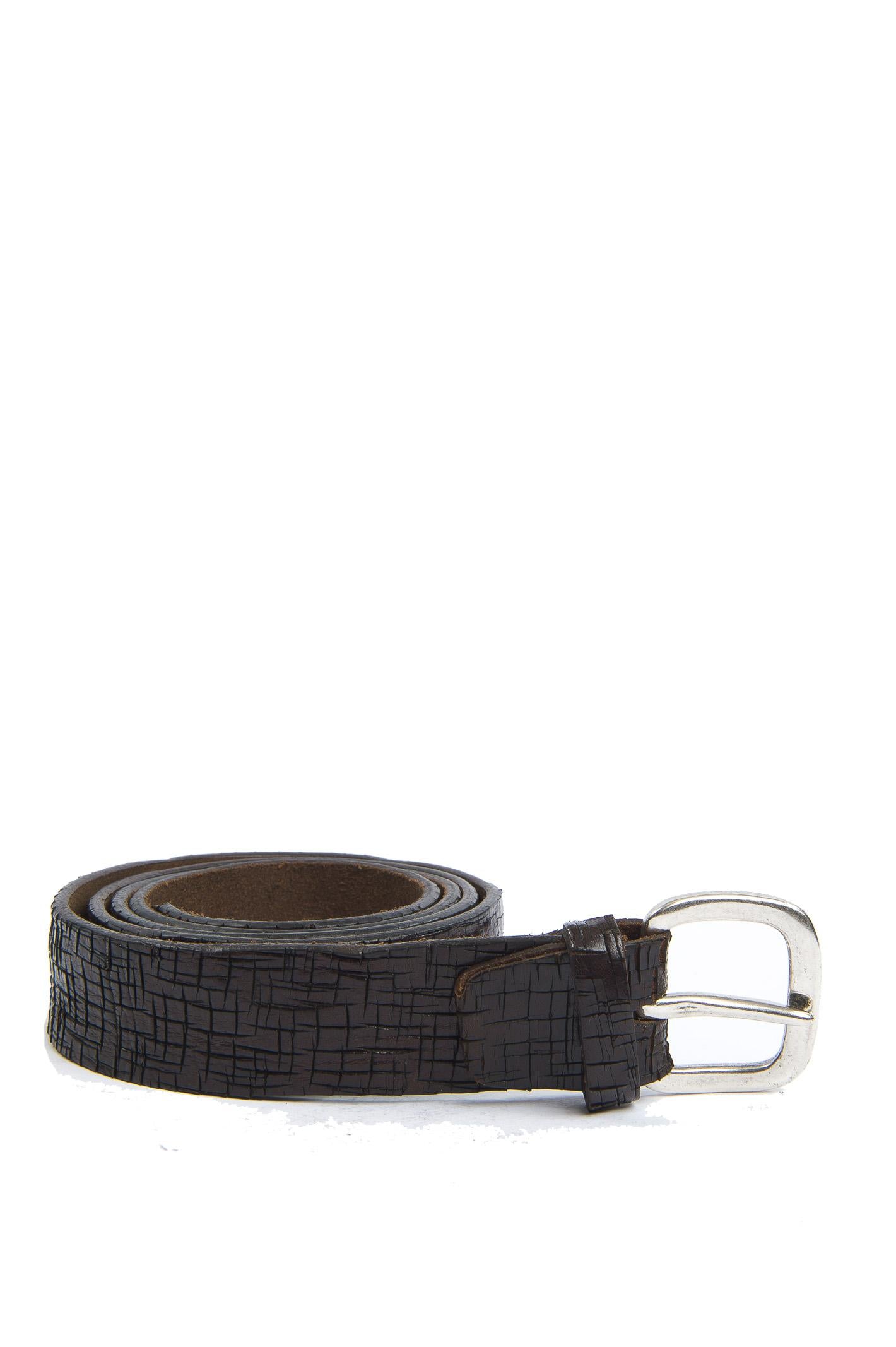 ITALIAN BELTS cintura pelle moro 528/35 PELLE-MORO 