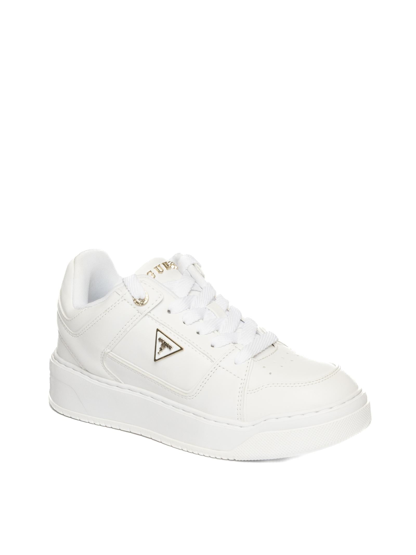 GUESS Sneaker delove bianco FLTDEL ELE12 DELOVE-WHITE 