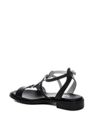 NERO GIARDINI Sandalo pelle nero E615895 TAMIGI-NERO 